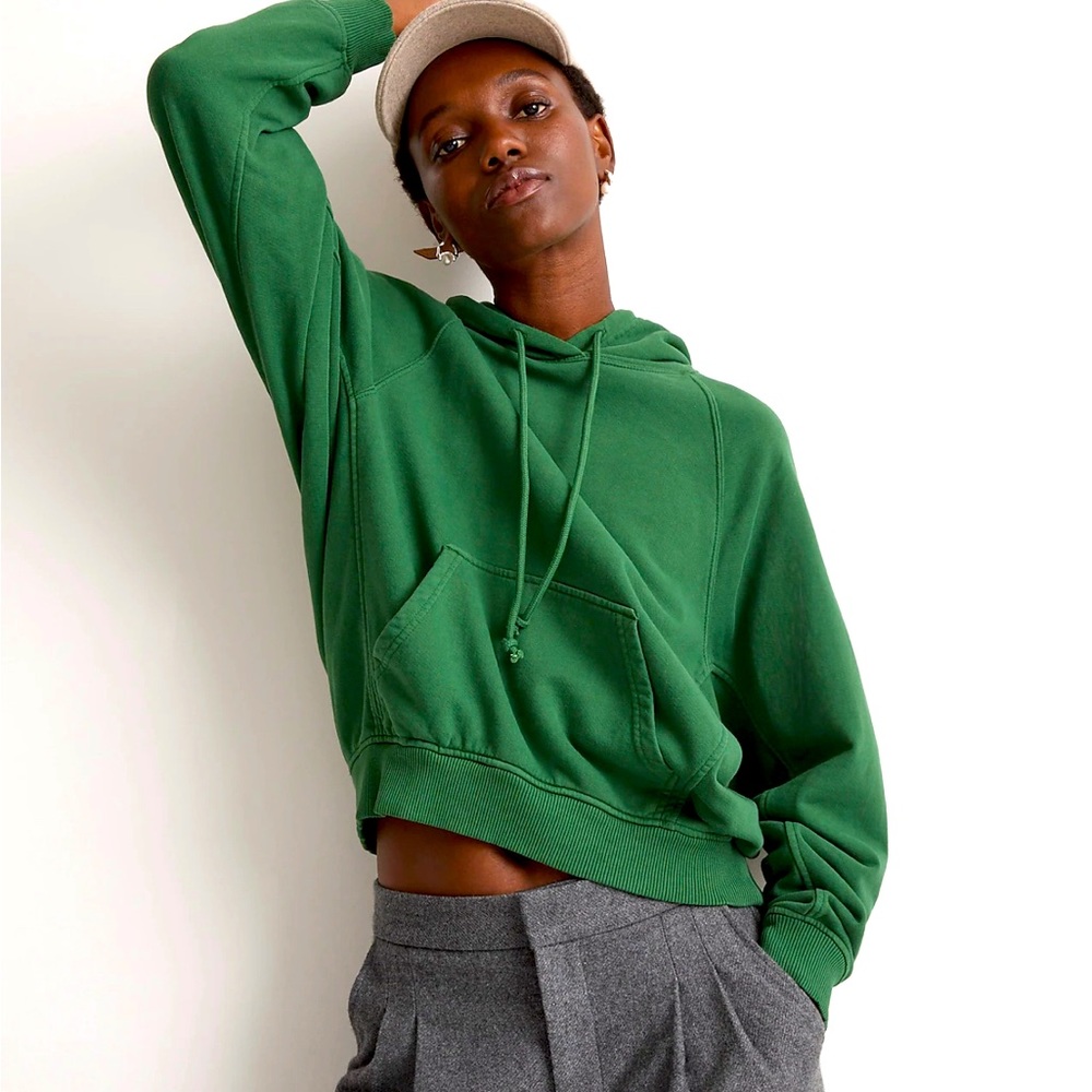 Madewell Terry Relaxed Raglan-Sleeve Sweatshirt NWT